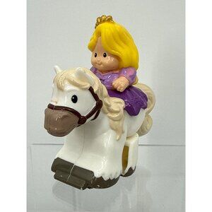 Fisher Price Little People Klip Klop Disney Princess Rapunzel & Horse Maximus
